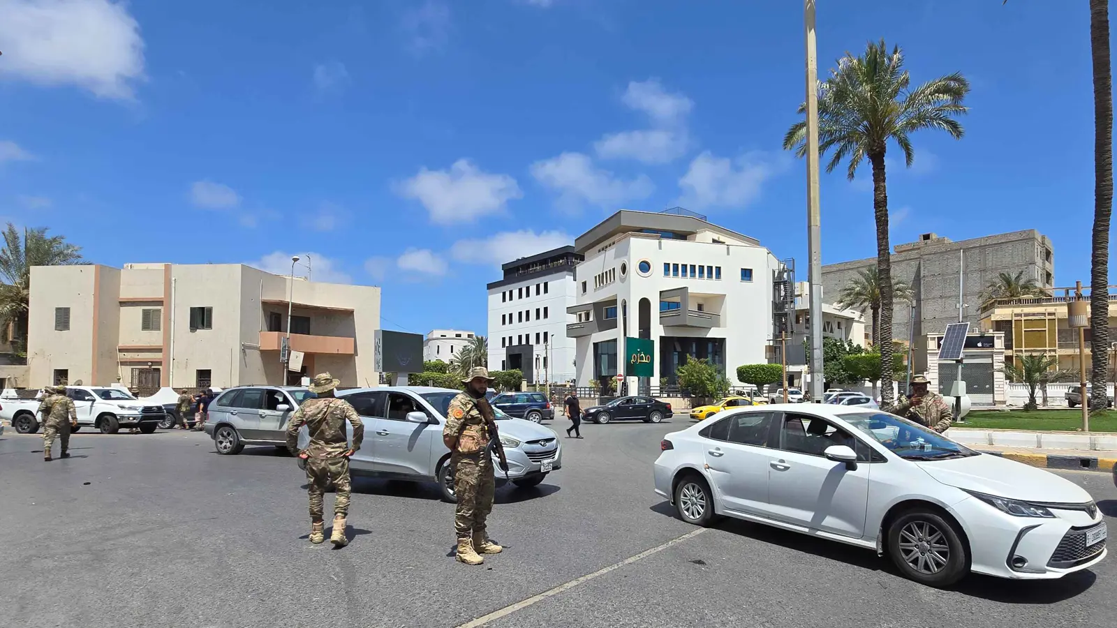 حكومة الدبيبة تعلن وقف إطلاق النار في طرابلس