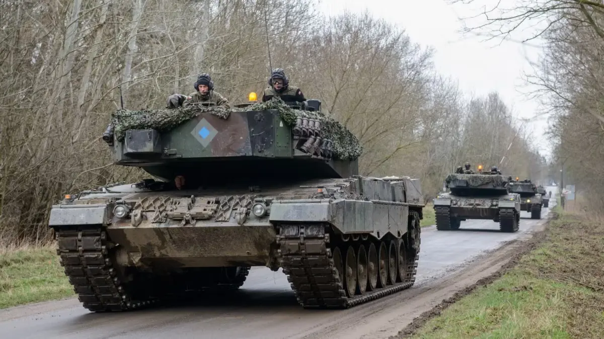 روسيا تنشر فيديو لدبابات ليوبارد غنمتها من أوكرانيا