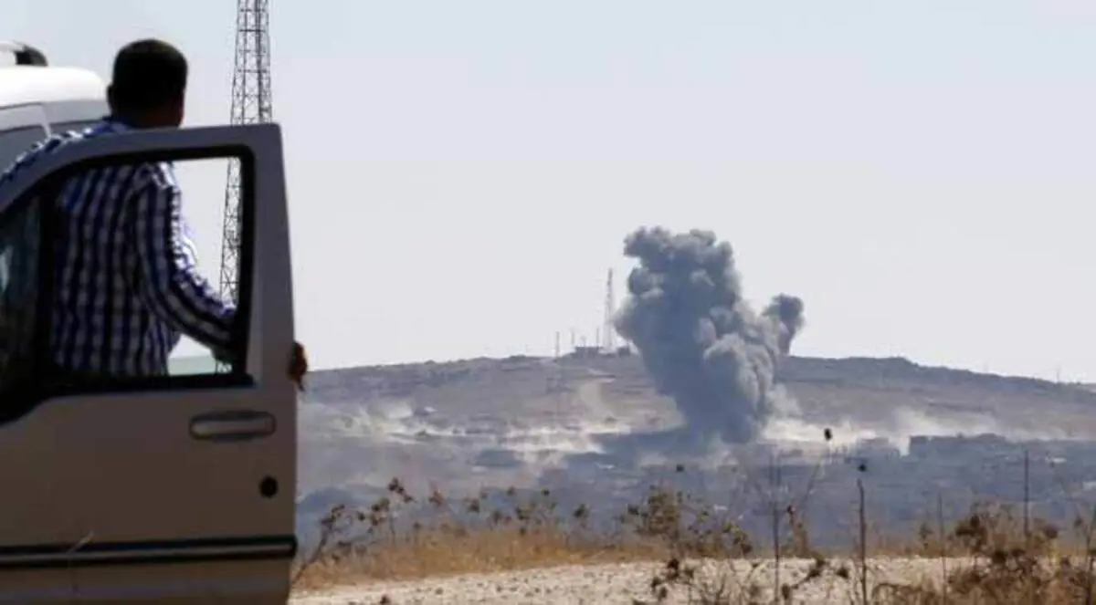 داعش يرفع رايته شرق كوباني