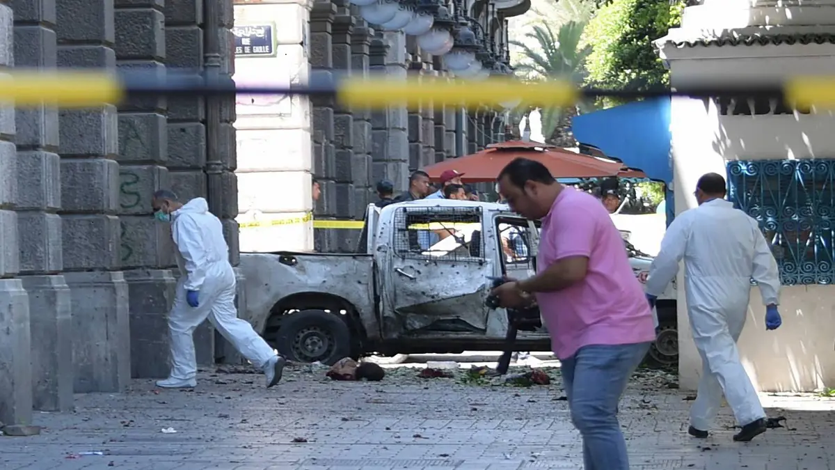 داعش يعلن مسؤوليته عن التفجيرين الانتحاريين في تونس‎