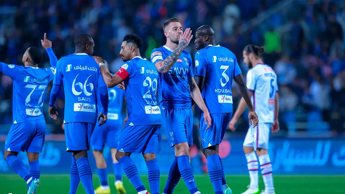 ترتيب الدوري السعودي: حفلة أهداف للهلال في شباك أبها تعزز له الصدارة (فيديو)