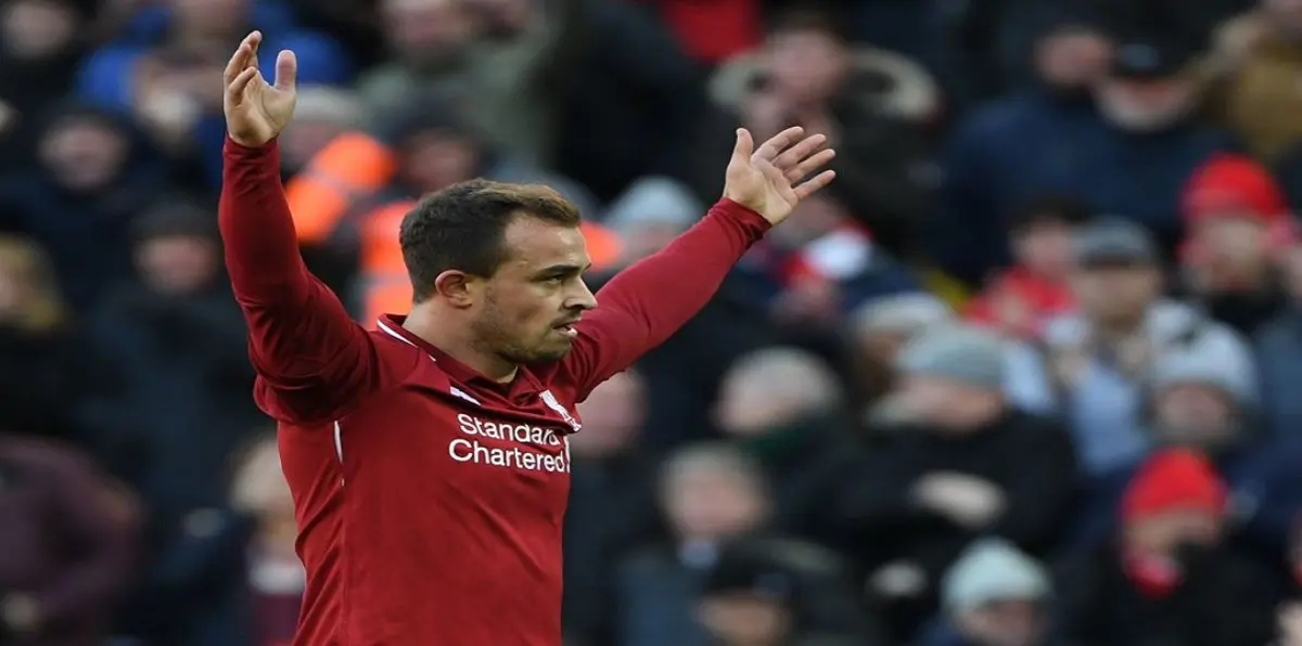 كلوب يوضح أسباب استبعاد شاكيري من مباراة ليفربول والنجم الأحمر الصربي بدوري أبطال أوروبا