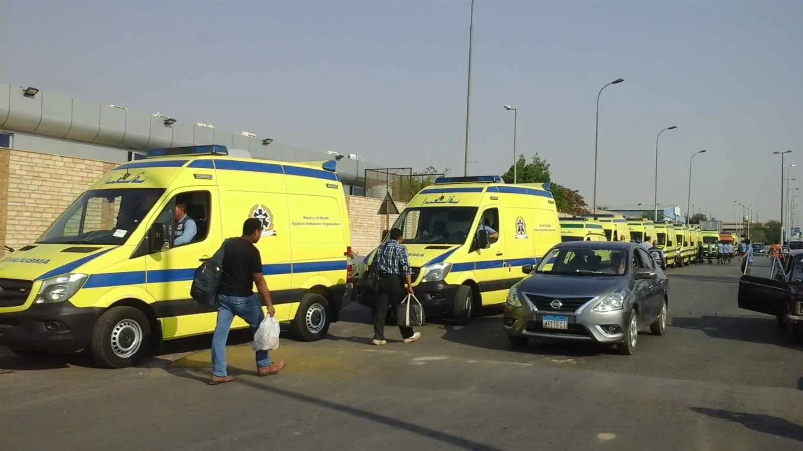 نجل المخرج عمرو عابدين يتعرّض لحادث سير مروع