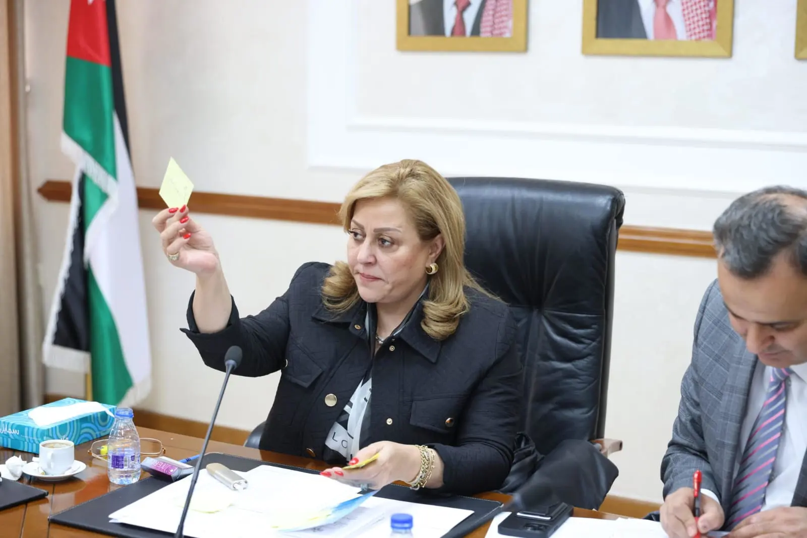 خلال انتخابات اللجان في البرلمان الأردني