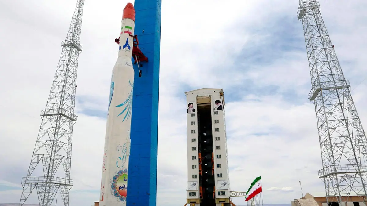 إيران تختبر مركبة لإطلاق الأقمار الصناعية