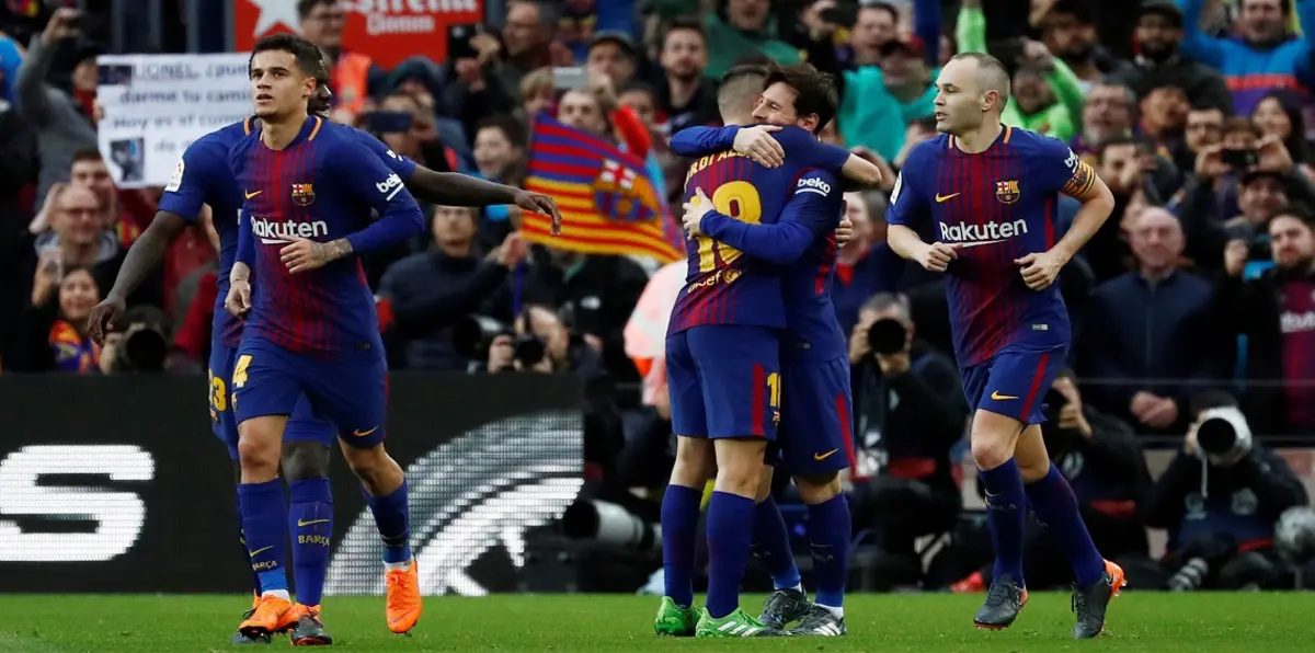نادي برشلونة يسعى إلى الاقتراب أكثر من لقب الدوري الإسباني