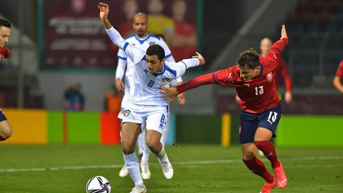 منتخب الكويت يخسر 0/7 أمام التشيك في مباراة ودية