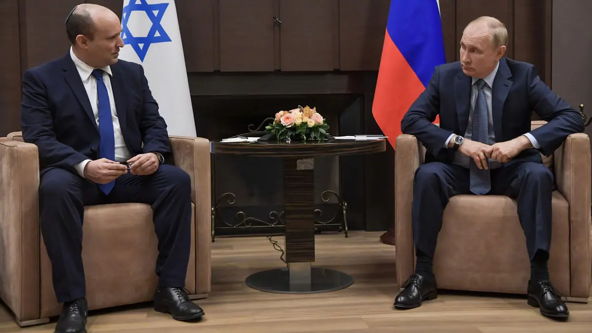 تل أبيب: بوتين اعتذر لبينيت عن تصريحات لافروف بشأن "يهودية هتلر"