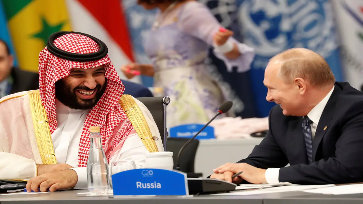 بالفيديو والصور.. حفاوة لافتة في لقاء بوتين ومحمد بن سلمان بافتتاح قمة العشرين