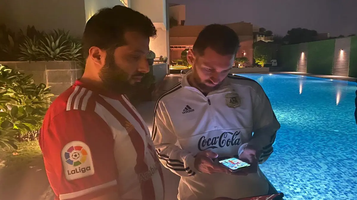 تركي آل الشيخ يتمنى انضمام ليونيل ميسي إلى ألميريا (فيديو)