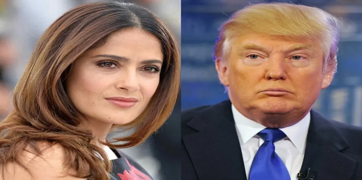 النجمة الهوليوودية سلمى حايك: هكذا تحرّش بي دونالد ترامب
