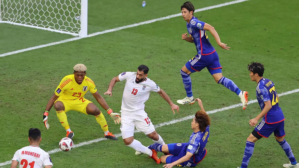 منتخب إيران يتخطى اليابان ويتأهل إلى نصف نهائي كأس آسيا