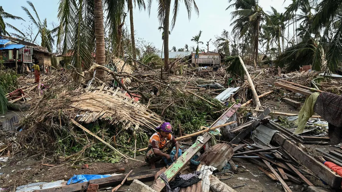 ارتفاع ضحايا إعصار "موكا" في بورما إلى 145 قتيلا