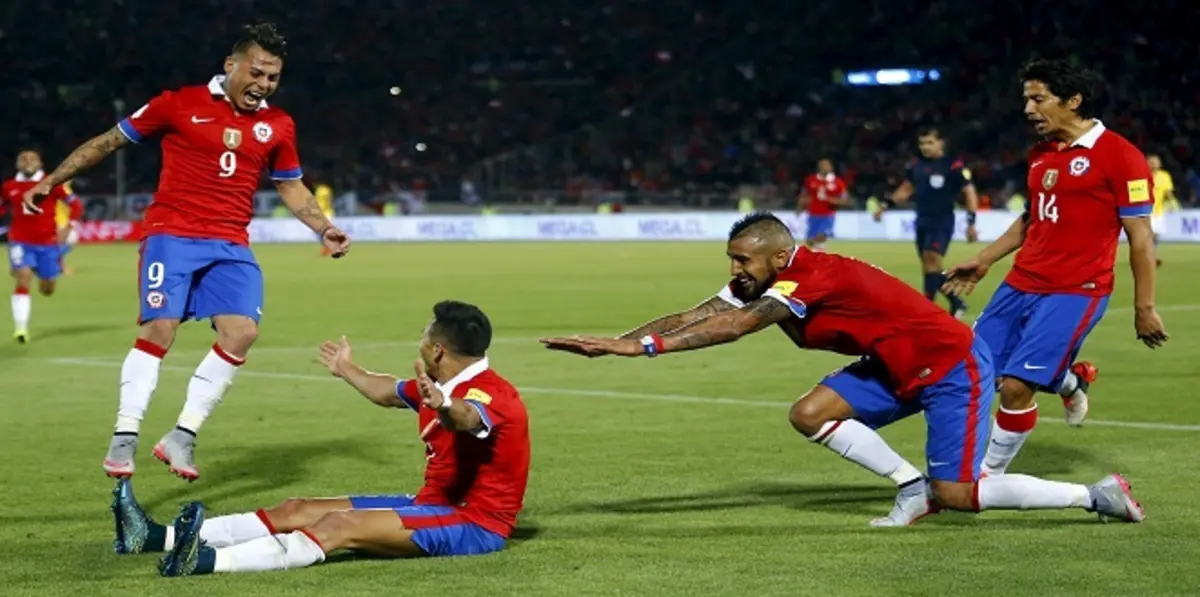 الصحف التشيلية تصف منتخبها ب"الوحش العملاق" بعد الفوز على البرازيل
