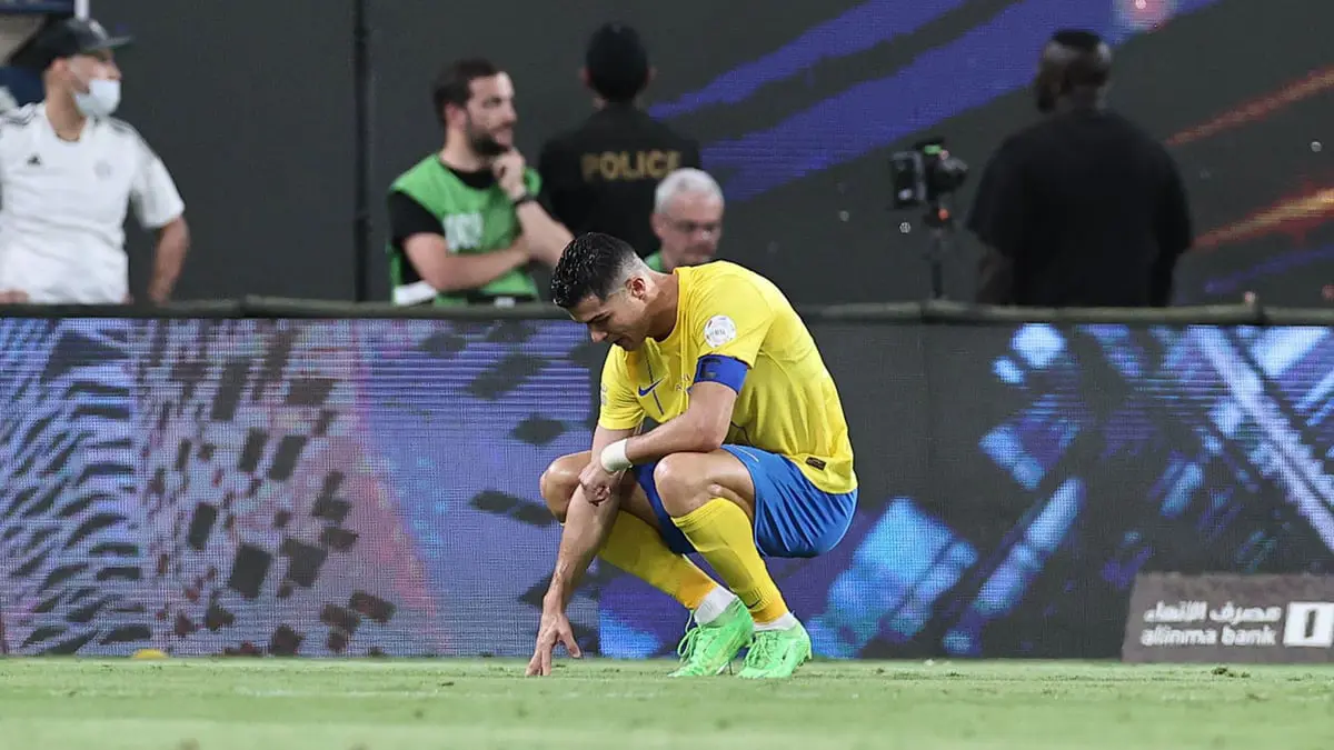 رونالدو يعتذر لجمهور النصر السعودي بعد إهداره الفوز (فيديو)