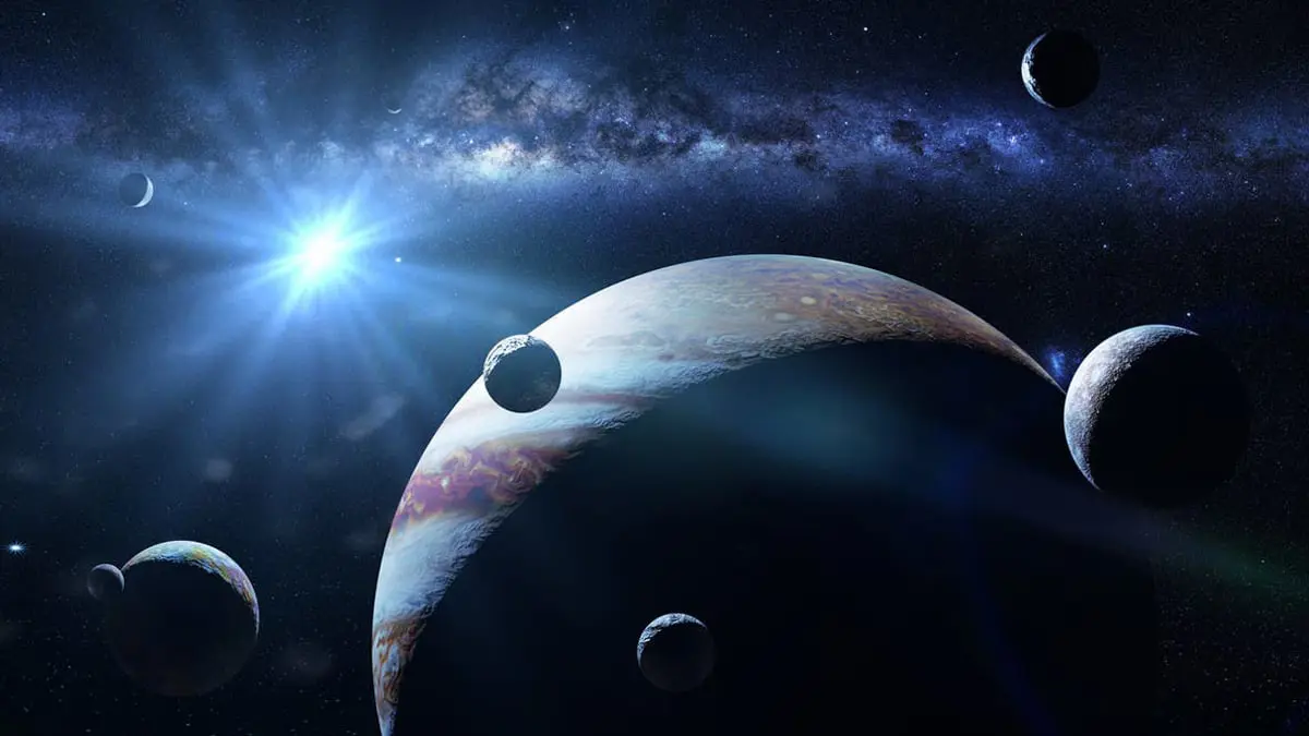 العلماء يرصدون "ولادة قمر" خارج النظام الشمسي