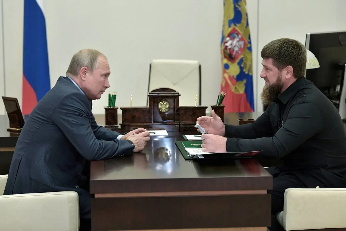 خلال لقاء مع بوتين.. قديروف يعرض دعم روسيا بمزيد من الجنود