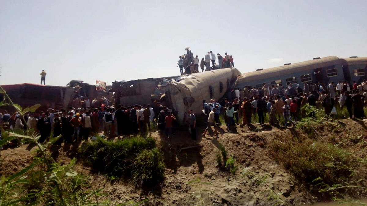 النيابة المصرية تكشف نتائج تحقيقات حادث تصادم قطاري سوهاج