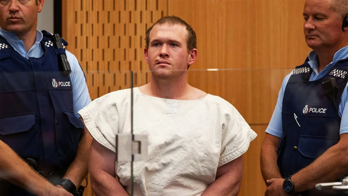منفذ الهجوم الإرهابي على مسجدين في نيوزيلندا يستأنف على حكم سجنه مدى الحياة