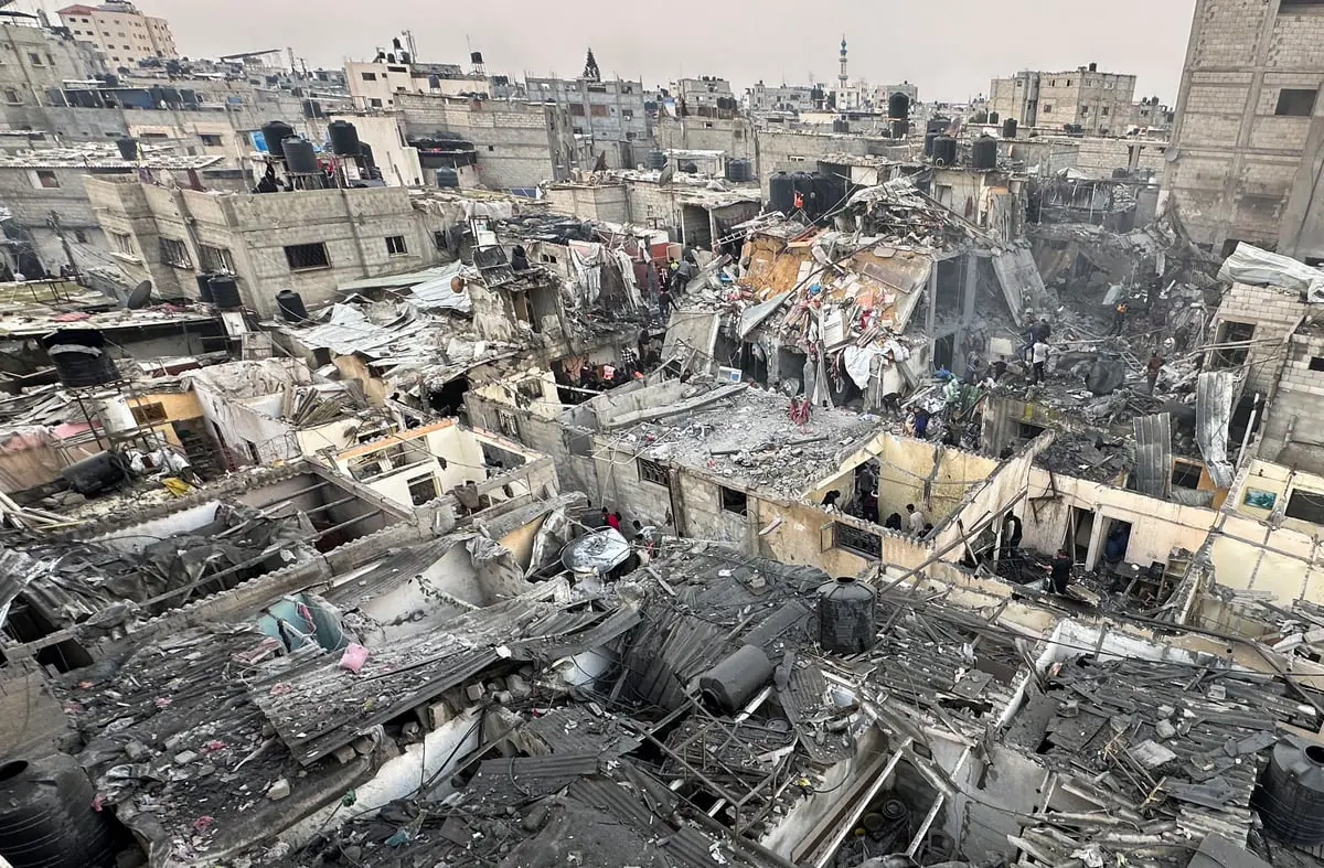 الأمم المتحدة: الأقمار الصناعية تظهر دمار 35% من مباني غزة