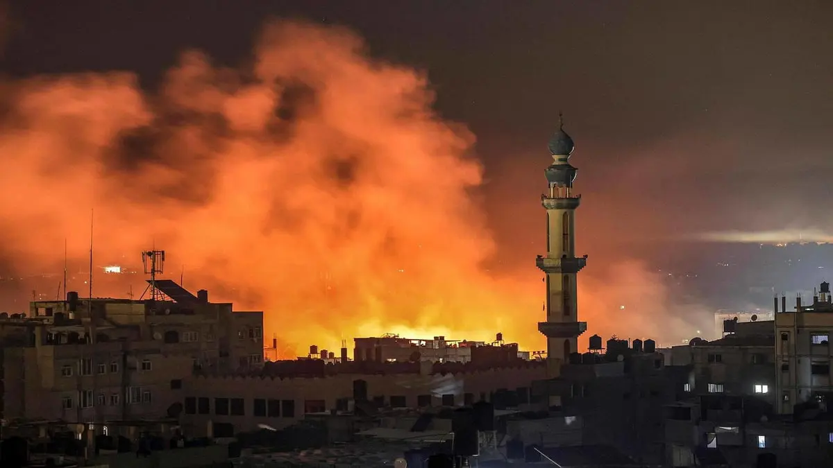 مقتل 16 فلسطينياً على الأقل في قصف على منزل برفح جنوب غزة
