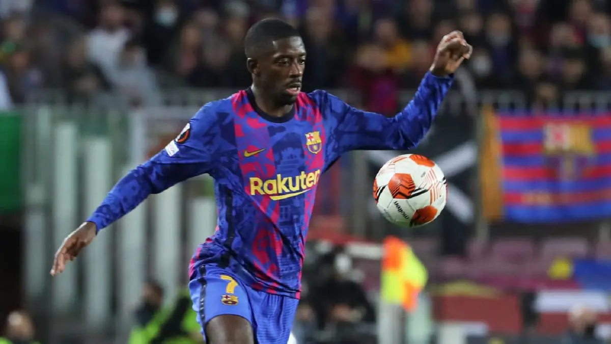 عثمان ديمبلي يلمح لبقائه مع برشلونة (فيديو)