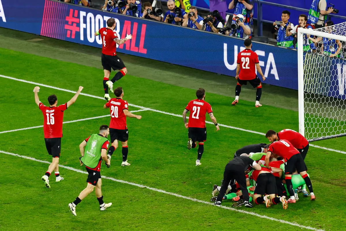 ملخص وأبرز لقطات وأهداف مباراة البرتغال وجورجيا 