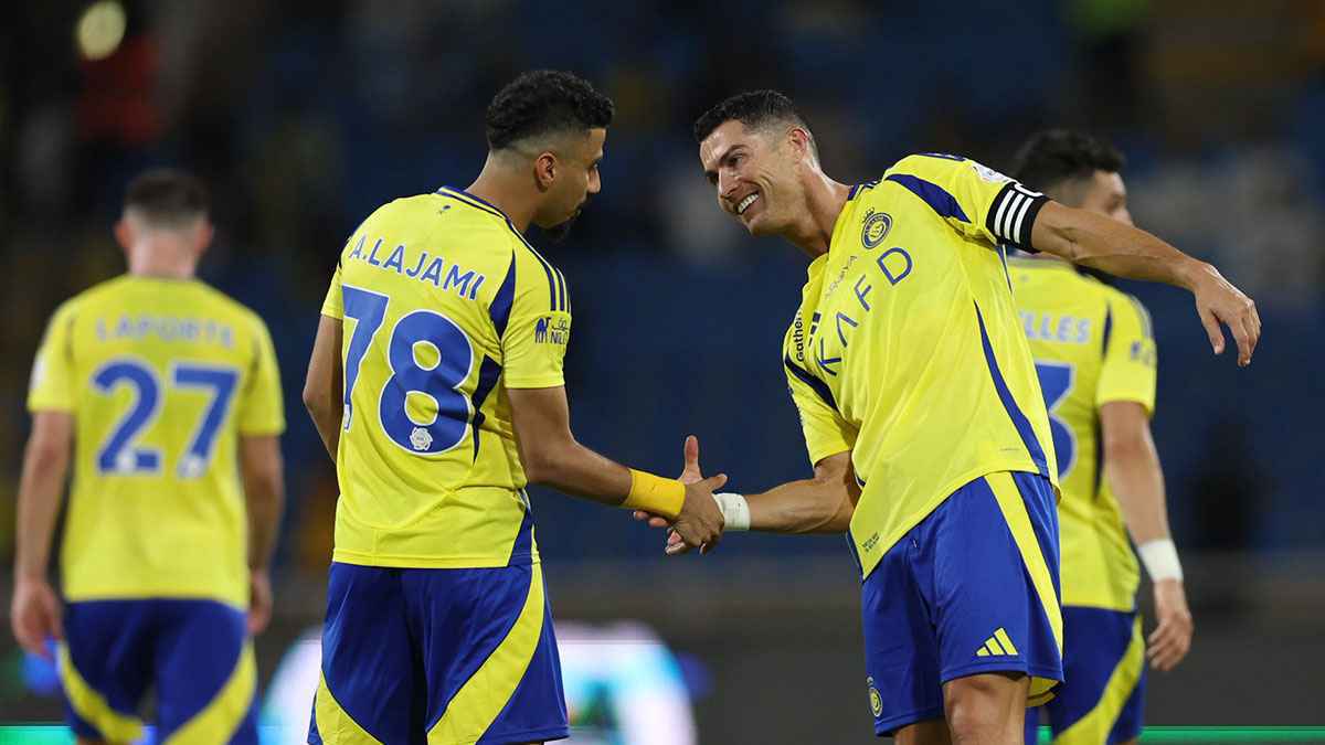 Al-Nasr Triumphs with 4-1 Victory Over Al-Fayhaa: Ronaldo Shines with Stunning Free Kick