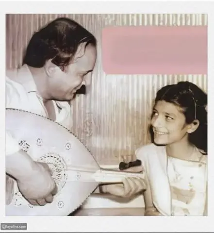 أصالة نصري ووالدها