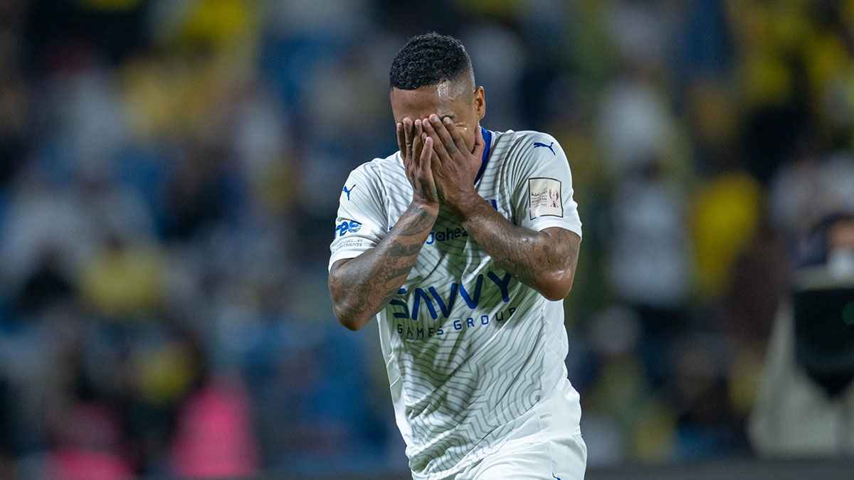 An thrilling message from Malcolm after the Saudi win (pictured)