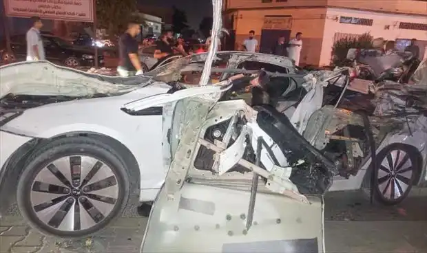 صورة من الحادث