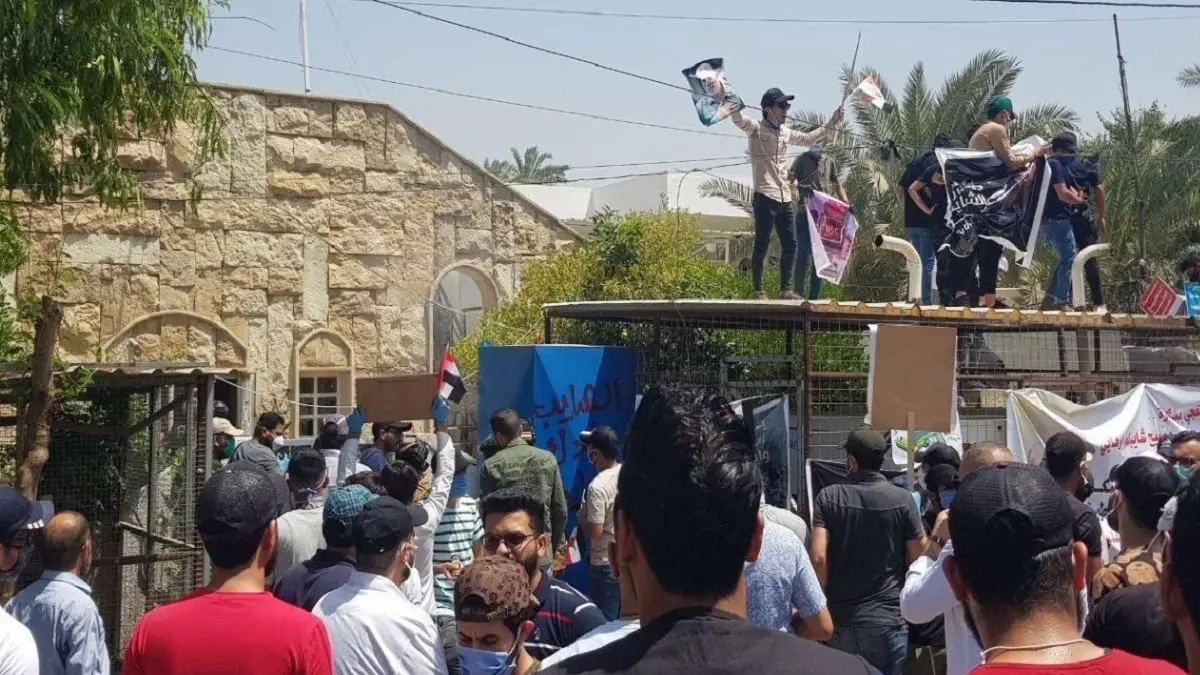 اقتحام مقر mbc في بغداد يعكس الهيمنة الإيرانية على الإعلام العراقي‎