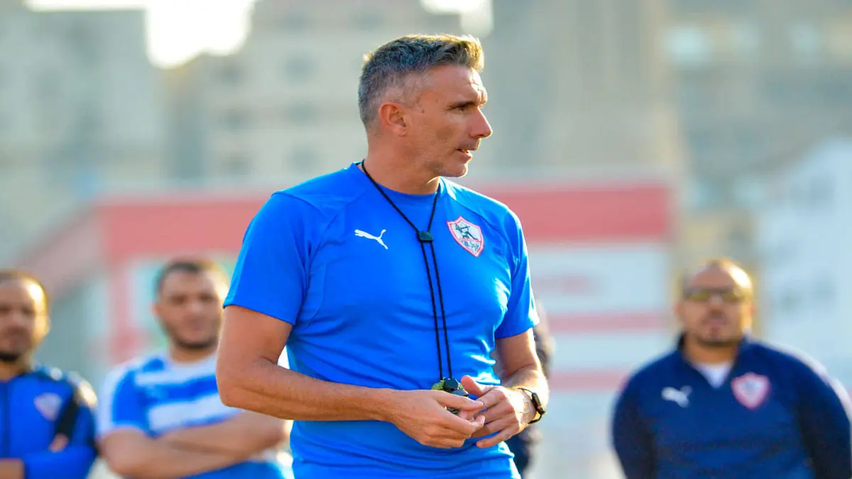 كارتيرون يسعى لتهيئة لاعبي الزمالك نفسيًا قبل مباراة بريميرو أغوستو بدوري أبطال أفريقيا