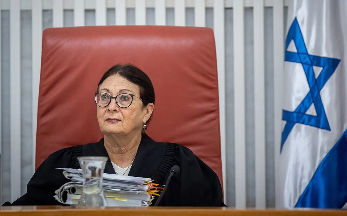  كبيرة قضاة إسرائيل: خطة الحكومة لإصلاح القضاء تسحق منظومة العدالة