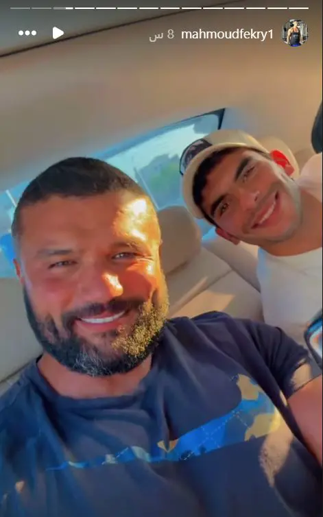 محمود فكري مدرب زيزو الشخصي