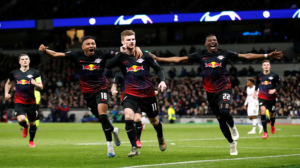 تيمو فيرنر يقود لايبزيغ لفوز تاريخي على توتنهام بدوري أبطال أوروبا (فيديو)