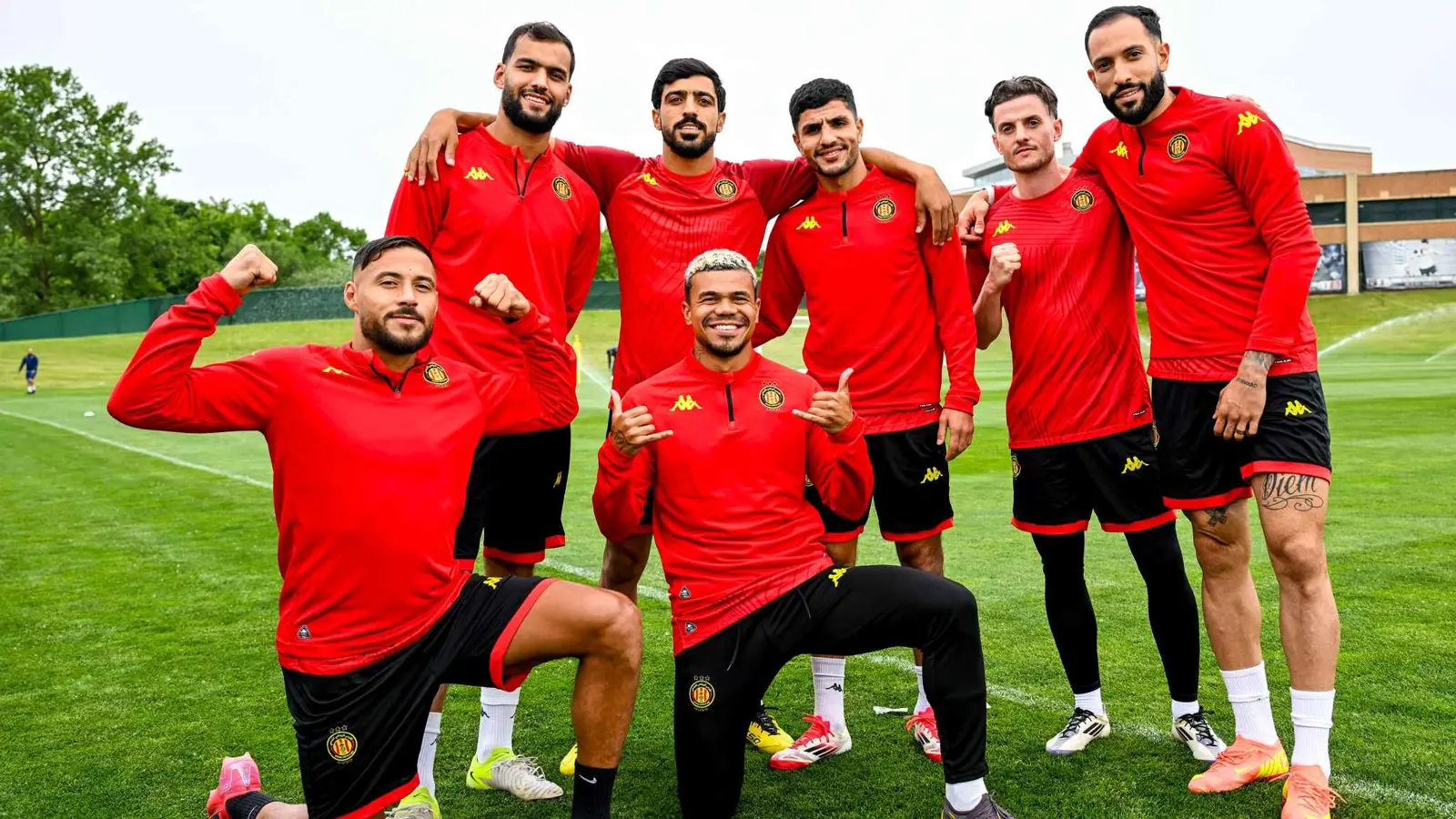 لاعبو الترجي التونسي 