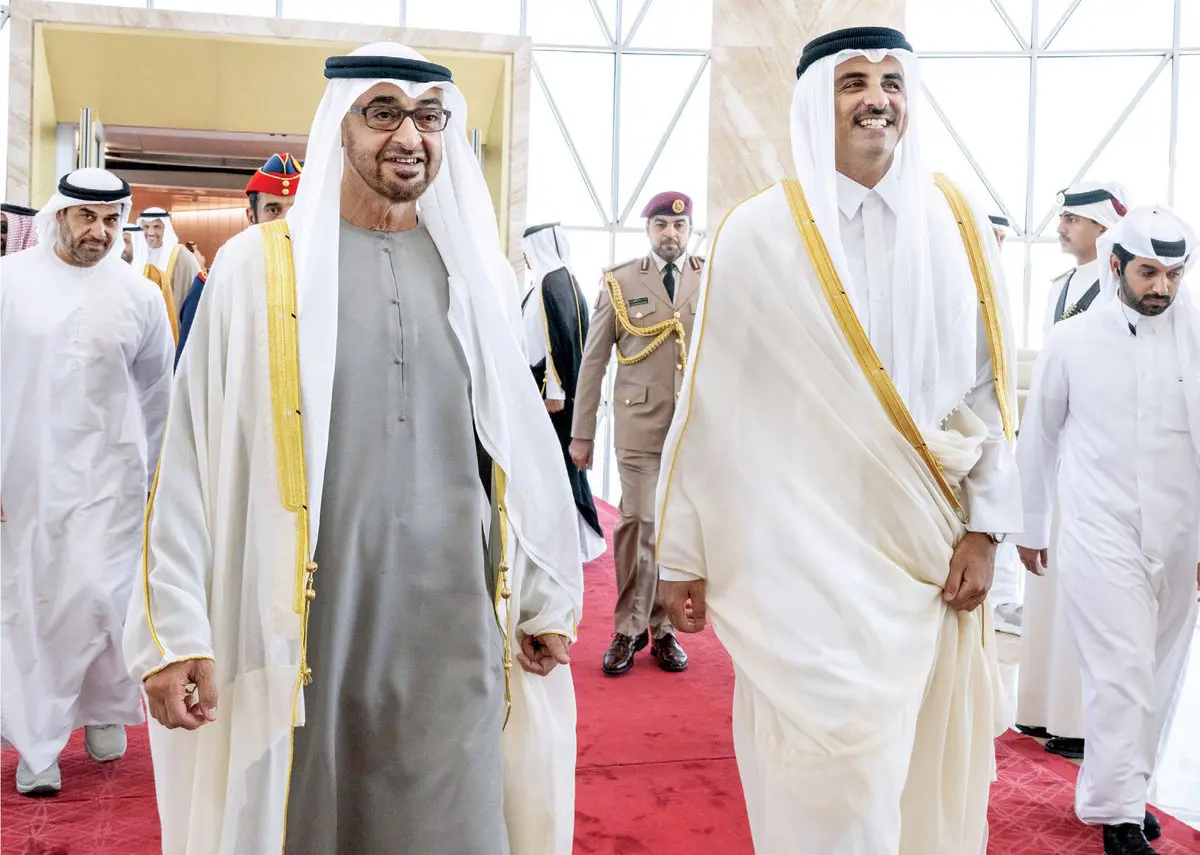 أمير قطر يصل إلى الإمارات في "زيارة أخوية"