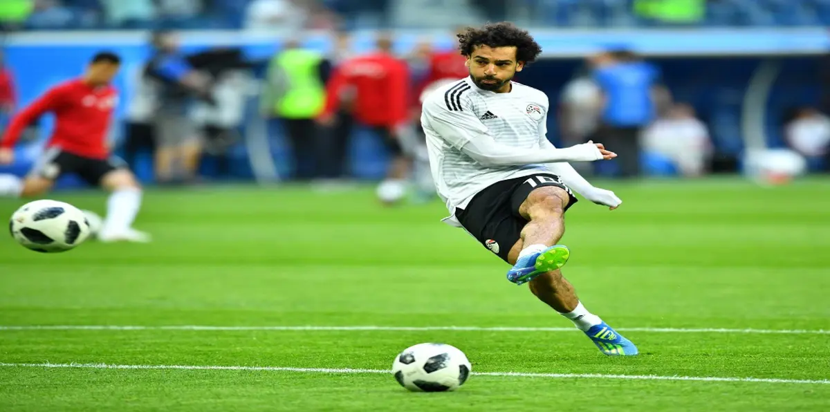 هدف محمد صلاح في مباراة مصر وروسيا في كأس العالم 2018 (فيديو)