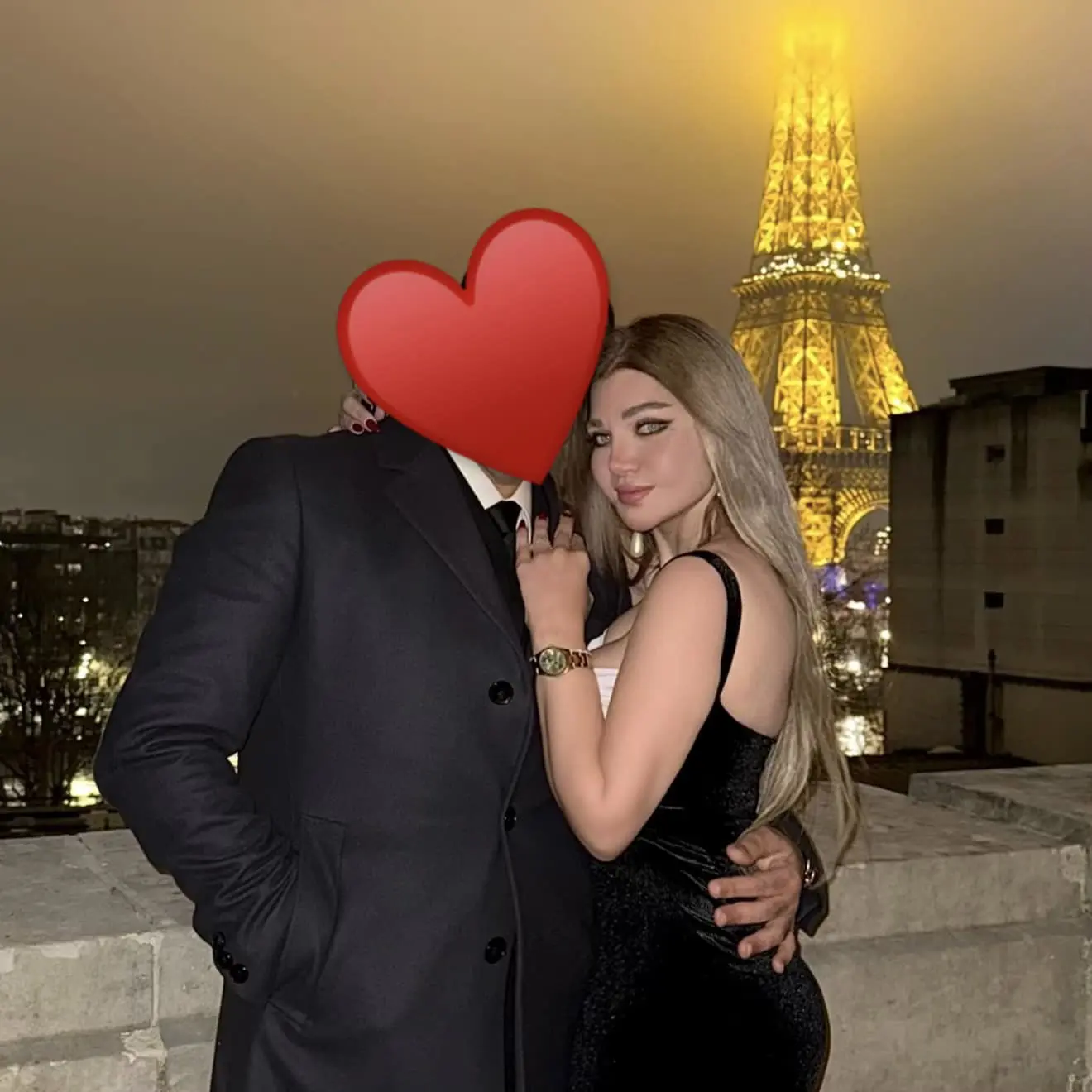 ياسمين الخطيب وزوجها 