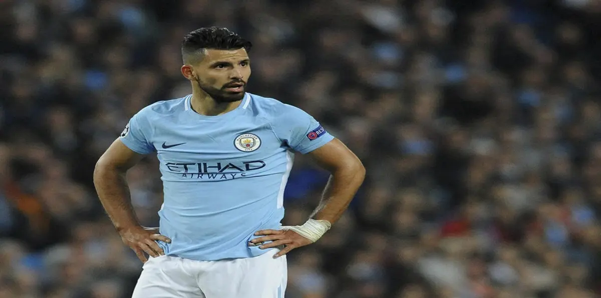 أغويرو يغيب عن مباراة مانشستر سيتي وتوتنهام الحاسمة للقب الدوري الإنجليزي