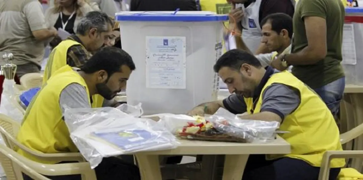 انتهاء الفرز اليدوي لأصوات الناخبين في كركوك العراقية
