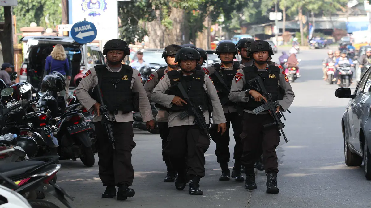 اعتقال عشرات الأشخاص في إندونيسيا للاشتباه بصلتهم بداعش‎