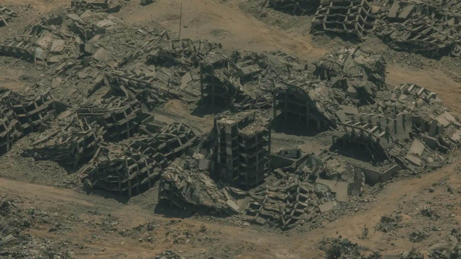 غزة المدمرة