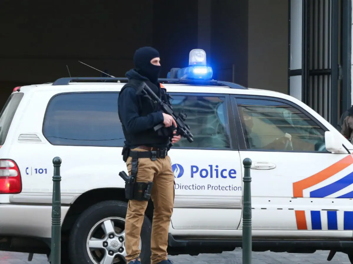 مقتل شرطي في هجوم بسكين في بروكسل

