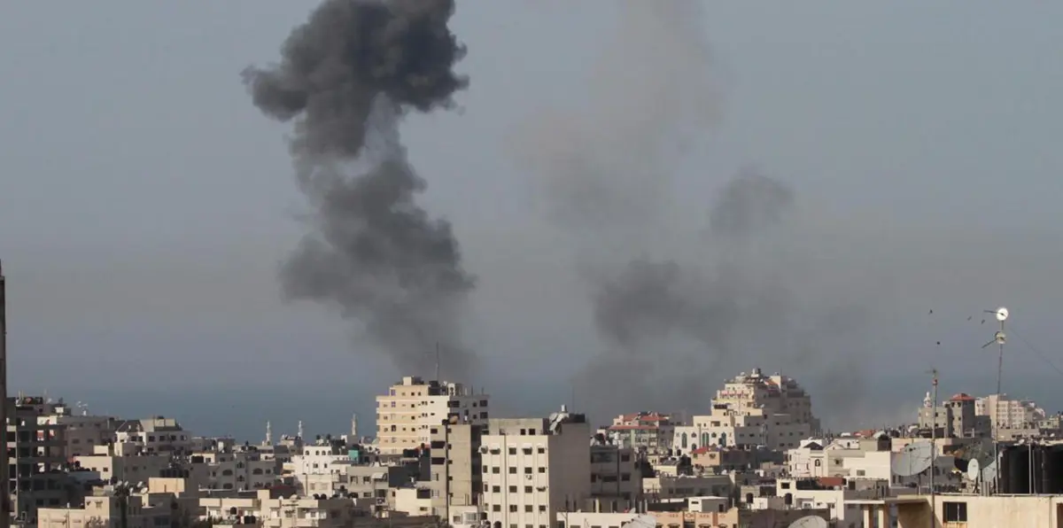 قصف إسرائيلي لمواقع "حماس" في غزة‎