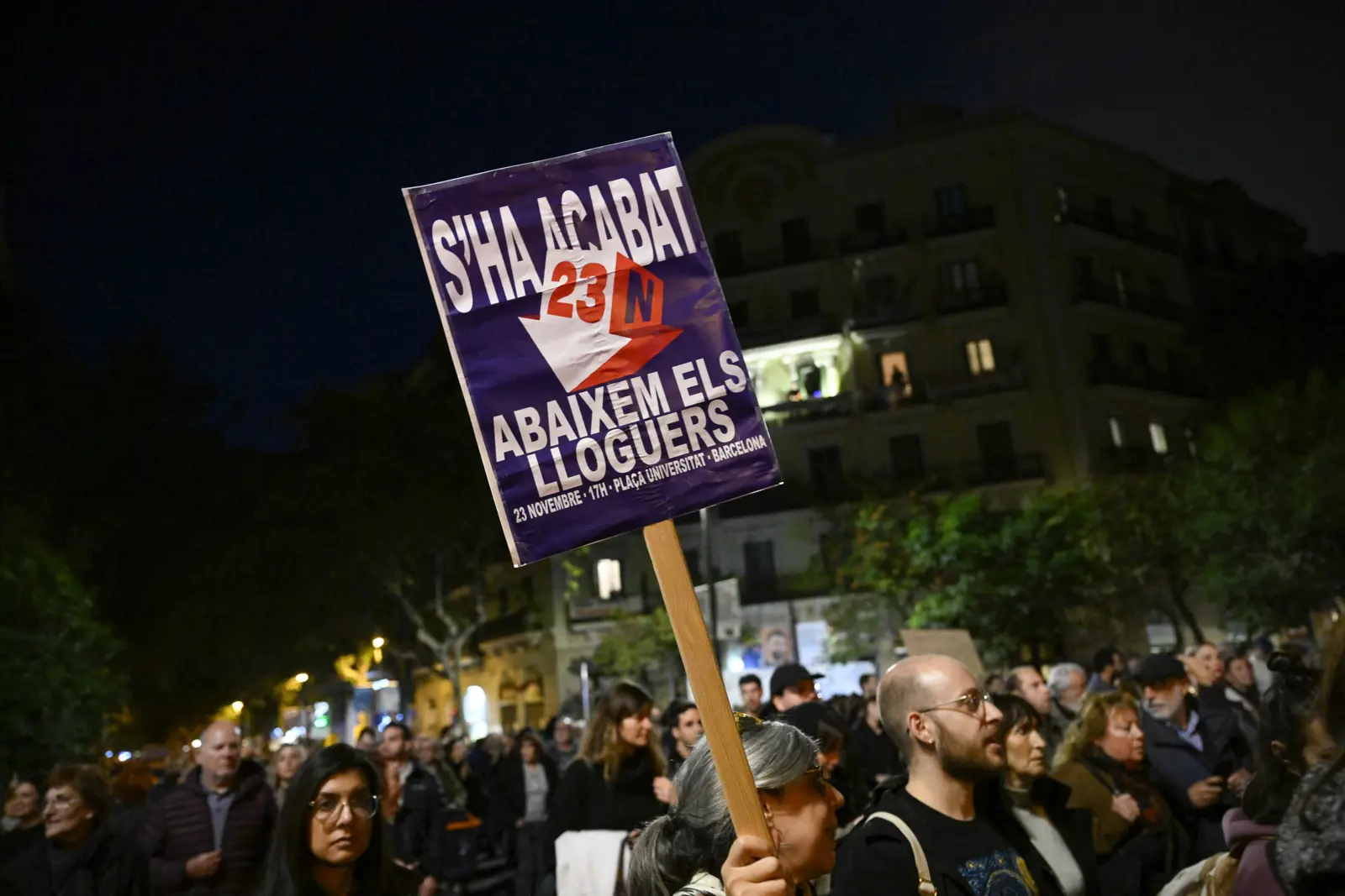 مظاهرات برشلونة
