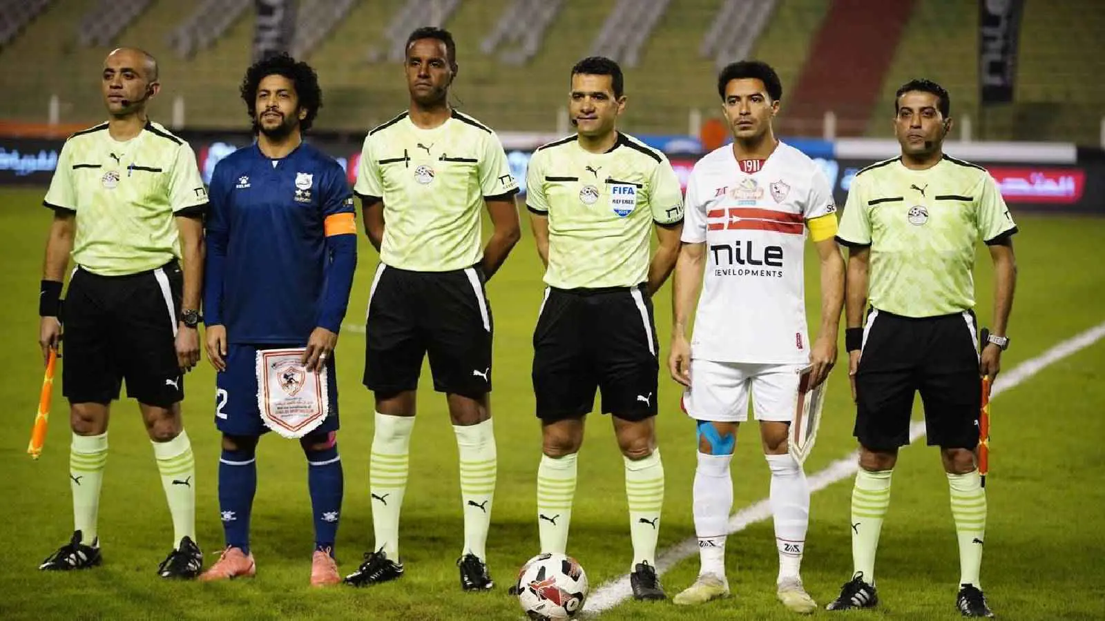 إيقاف حكام مباراة إنبي والزمالك بالدوري المصري