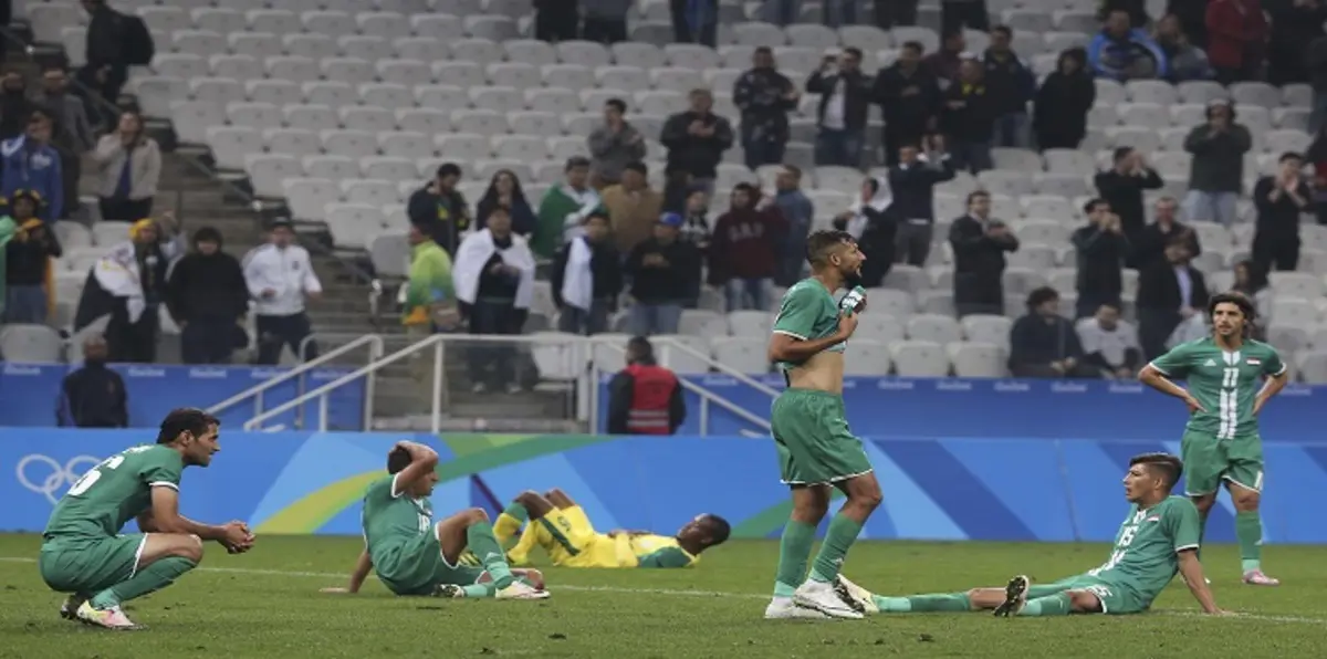 العراق تودع أولمبياد ريو بالتعادل أمام جنوب أفريقيا (فيديو)