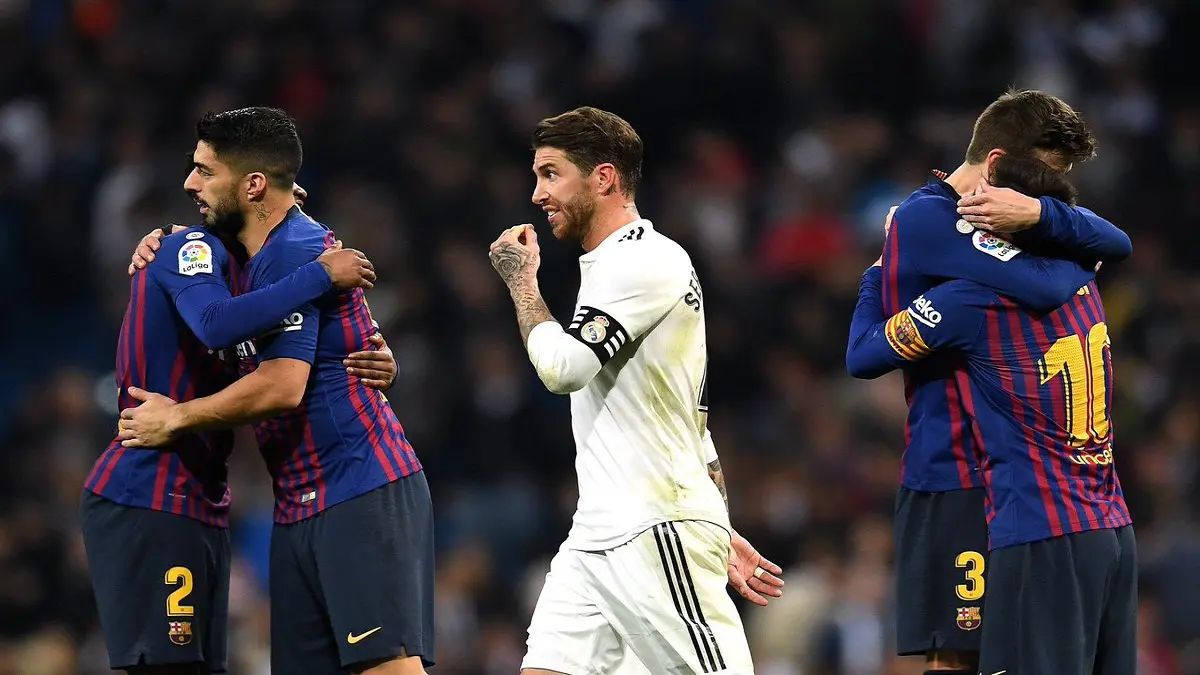 اقتراح موعد جديد لكلاسيكو برشلونة وريال مدريد‎